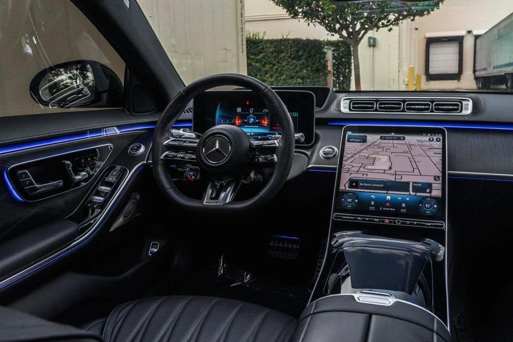 used 2024 Mercedes-Benz AMG S 63 E car, priced at $149,995