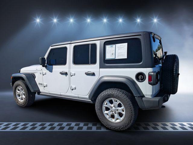 used 2021 Jeep Wrangler Unlimited car, priced at $20,495