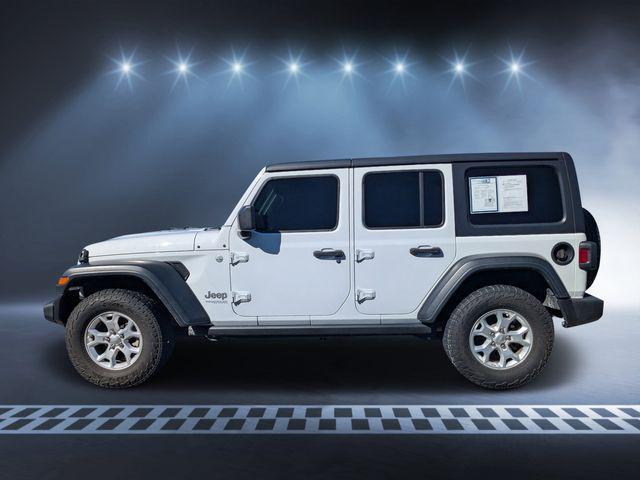 used 2021 Jeep Wrangler Unlimited car, priced at $20,495