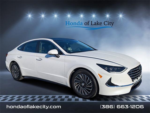 used 2023 Hyundai Sonata Hybrid car, priced at $23,660