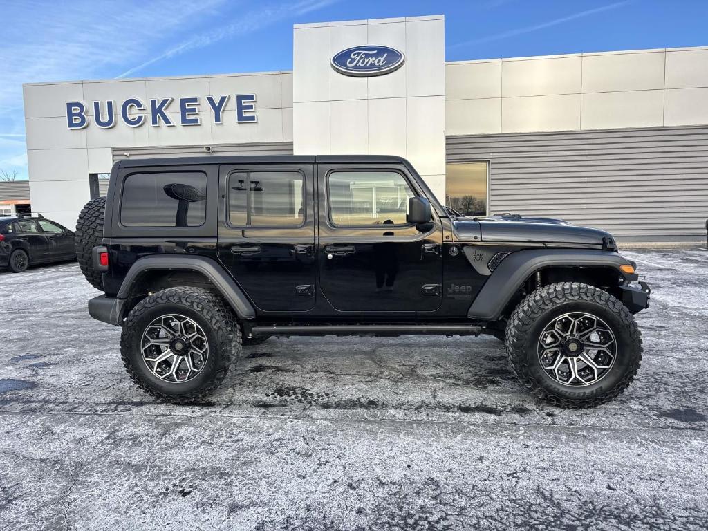 used 2021 Jeep Wrangler Unlimited car, priced at $30,500