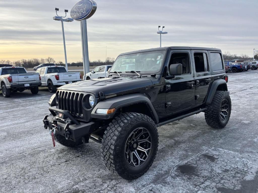 used 2021 Jeep Wrangler Unlimited car, priced at $30,500