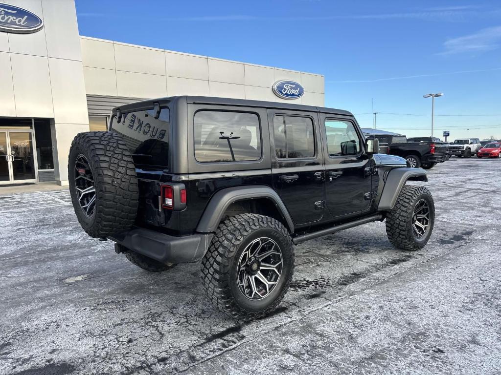 used 2021 Jeep Wrangler Unlimited car, priced at $30,500