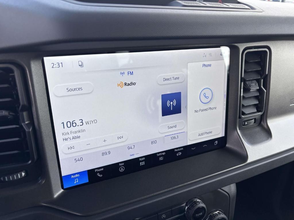 new 2026 Ford Bronco car, priced at $49,704