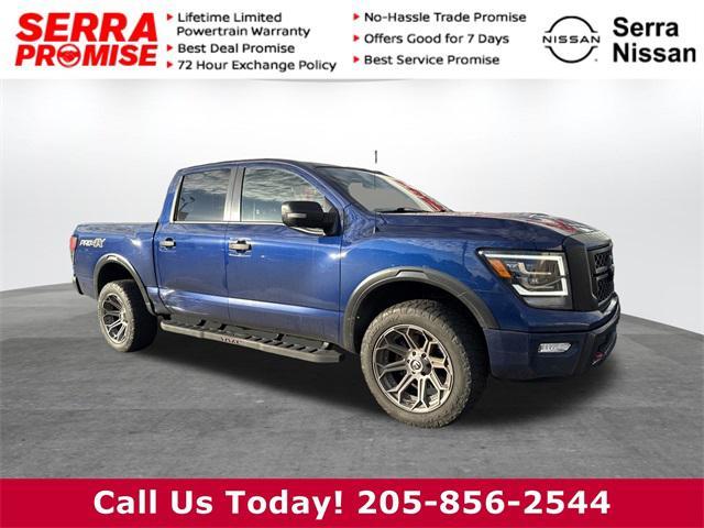 used 2021 Nissan Titan car, priced at $22,449