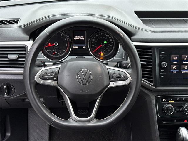 used 2021 Volkswagen Atlas car, priced at $17,727
