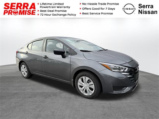 new 2025 Nissan Versa car, priced at $20,050