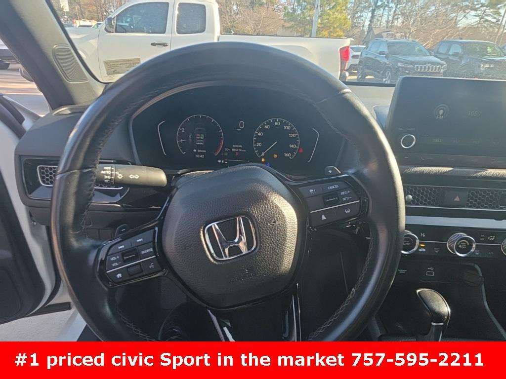 used 2023 Honda Civic car, priced at $19,750