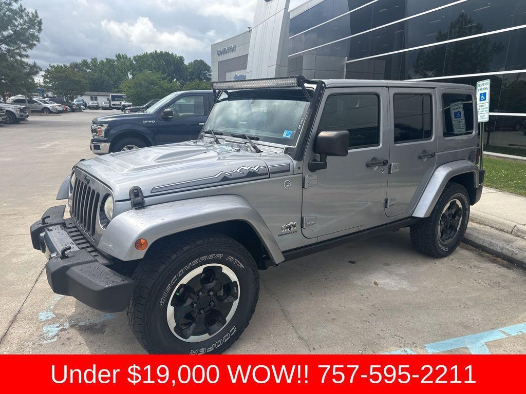 used 2014 Jeep Wrangler Unlimited car, priced at $18,950