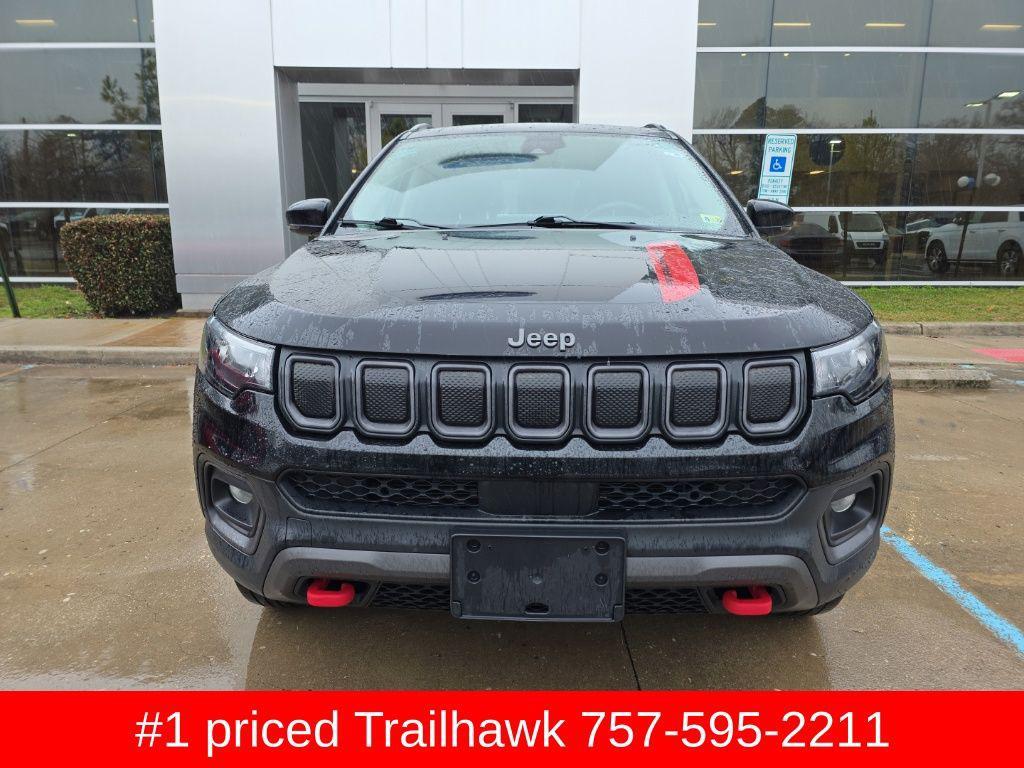 used 2022 Jeep Compass car, priced at $17,950