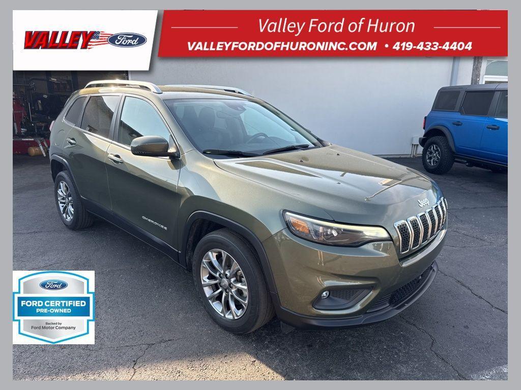 used 2021 Jeep Cherokee car, priced at $19,750