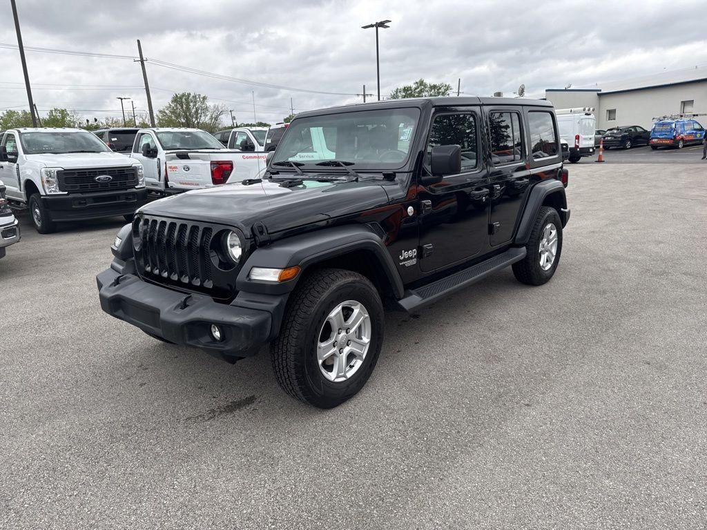 used 2019 Jeep Wrangler Unlimited car, priced at $19,000