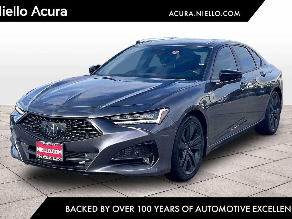 used 2022 Acura TLX car, priced at $35,900
