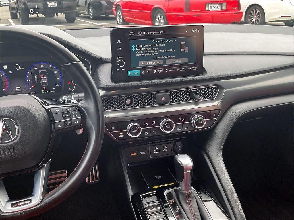 used 2023 Acura Integra car, priced at $28,999