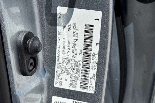 new 2026 Toyota Tundra car, priced at $51,615