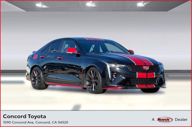 used 2022 Cadillac CT4-V car, priced at $52,996