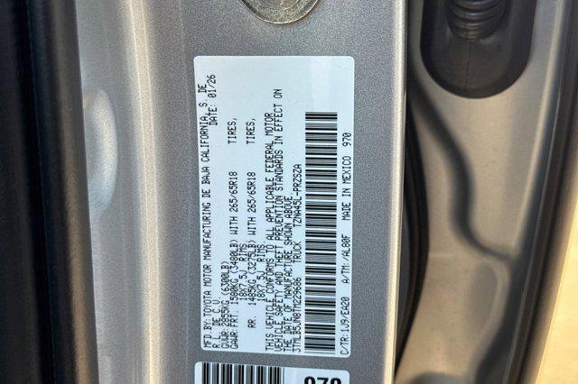 new 2026 Toyota Tacoma car, priced at $53,813