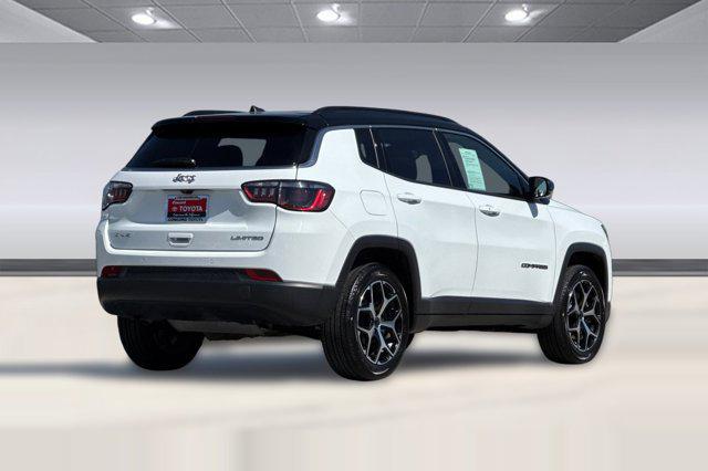 used 2025 Jeep Compass car, priced at $25,996