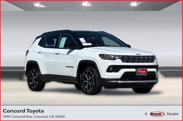 used 2025 Jeep Compass car, priced at $25,996