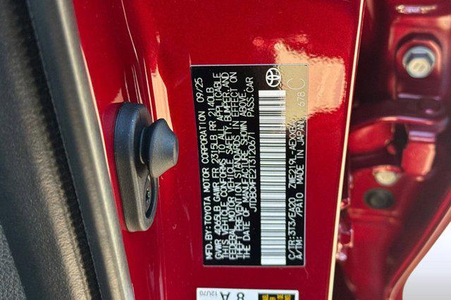 new 2026 Toyota Corolla Hybrid car, priced at $30,229