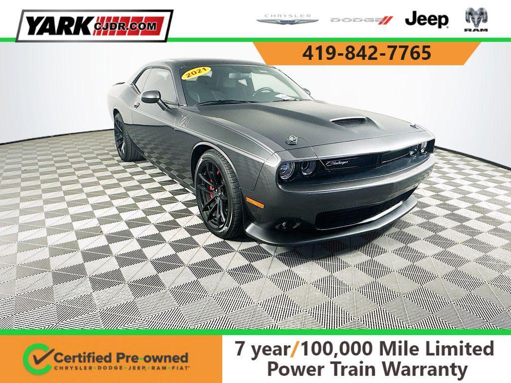 used 2021 Dodge Challenger car, priced at $38,994
