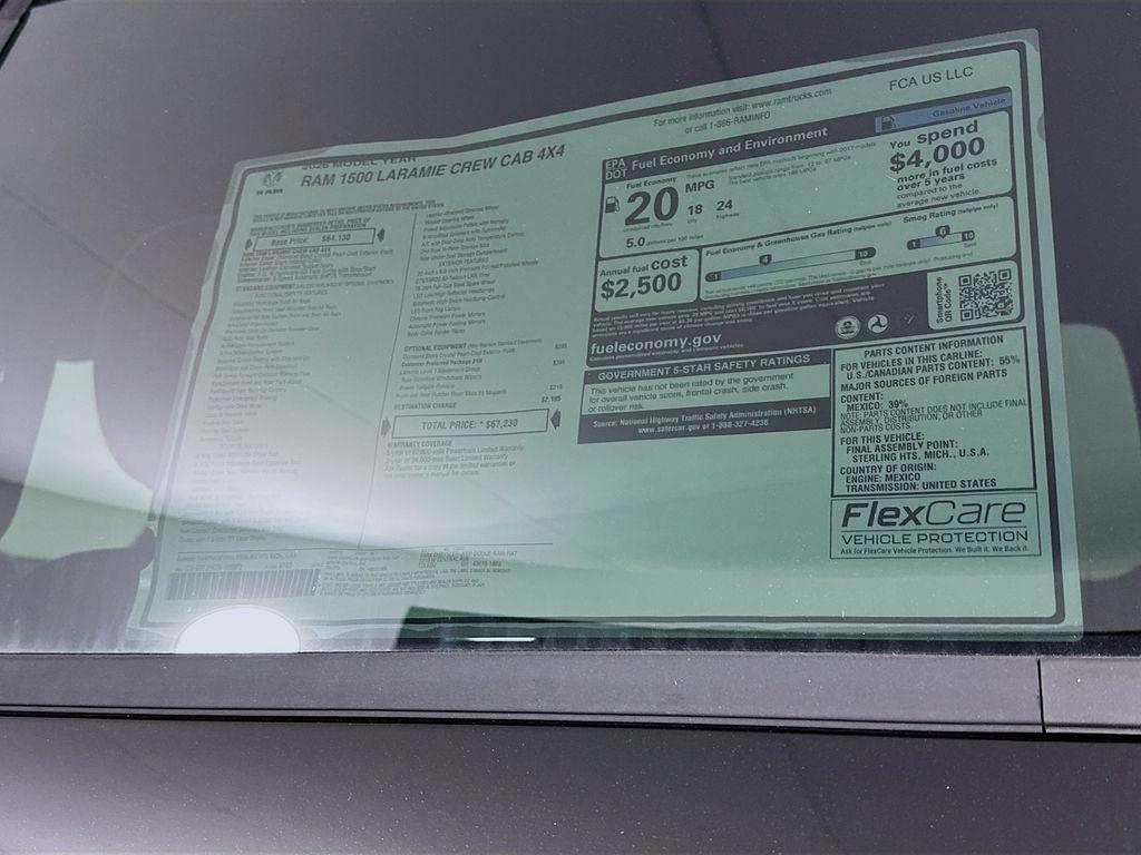 new 2026 Ram 1500 car, priced at $55,560