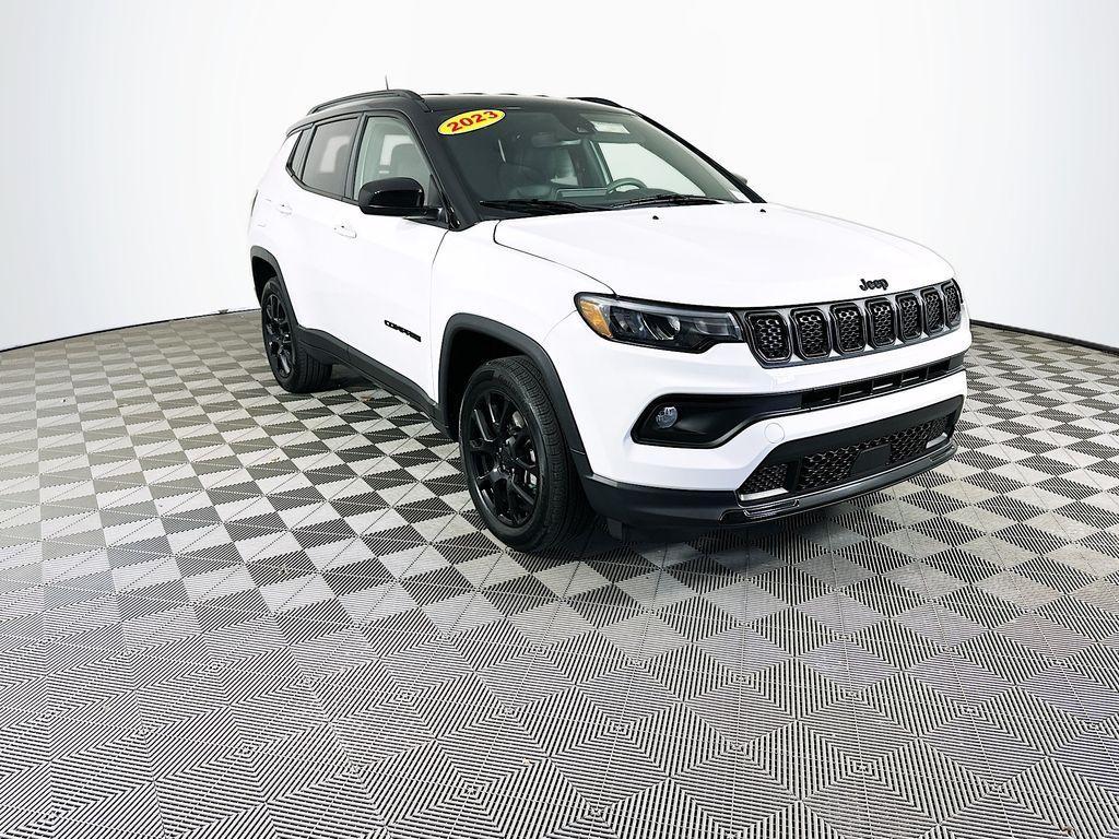 used 2023 Jeep Compass car, priced at $24,500