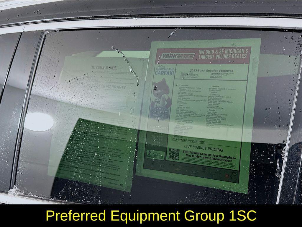 used 2023 Buick Envision car, priced at $24,993