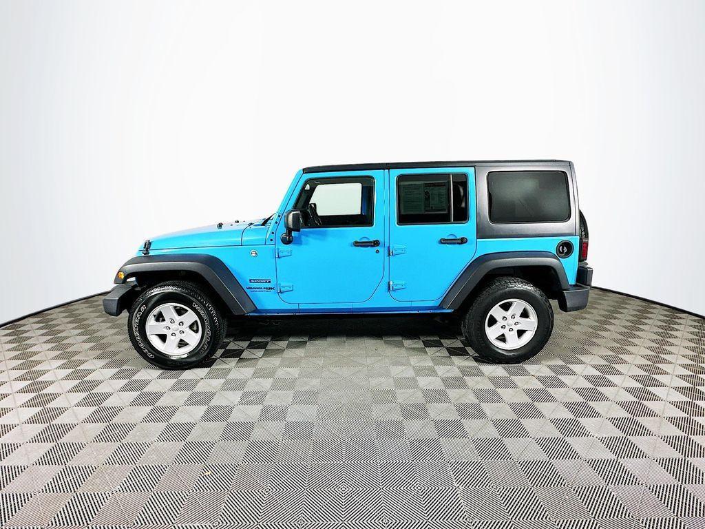 used 2018 Jeep Wrangler JK Unlimited car, priced at $17,699
