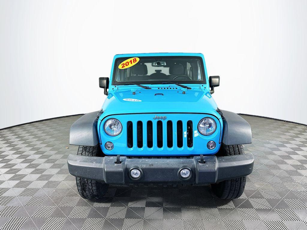 used 2018 Jeep Wrangler JK Unlimited car, priced at $17,699