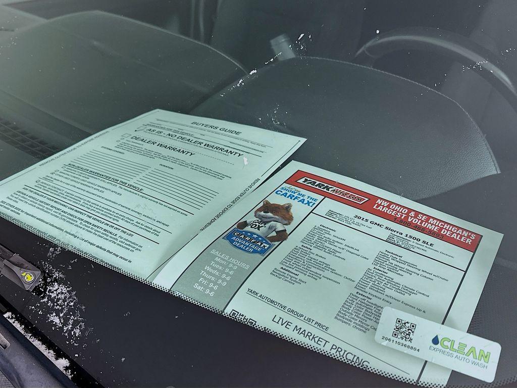 used 2015 GMC Sierra 1500 car, priced at $16,900