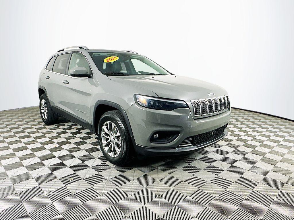 used 2021 Jeep Cherokee car, priced at $19,900
