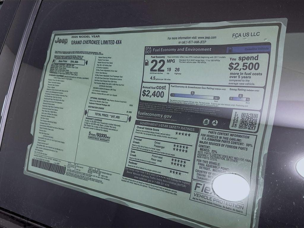 new 2025 Jeep Grand Cherokee car, priced at $42,474