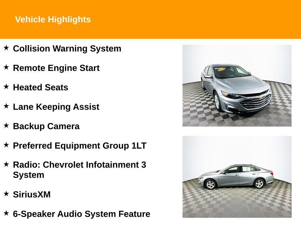 used 2024 Chevrolet Malibu car, priced at $21,990