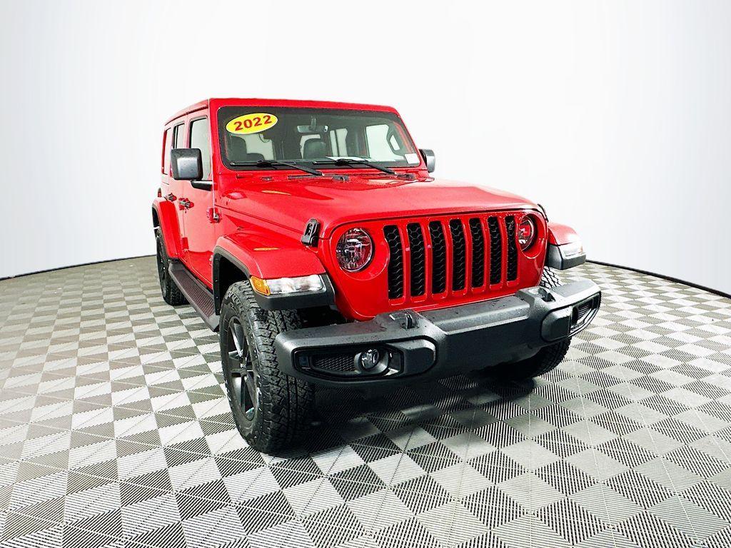 used 2022 Jeep Wrangler Unlimited car, priced at $38,990