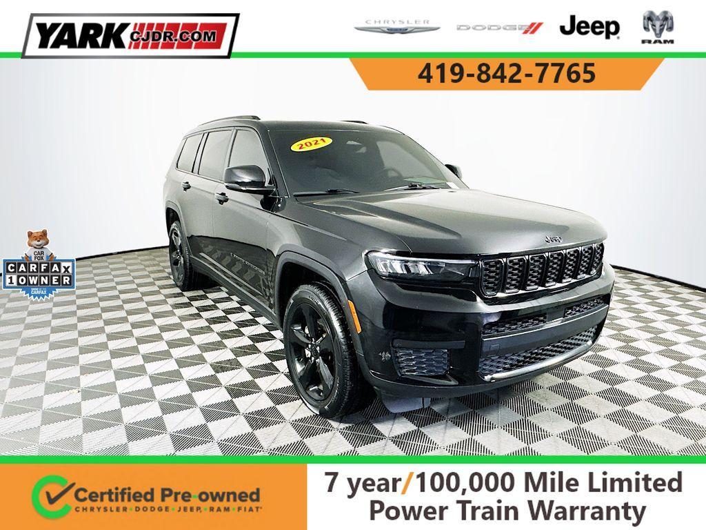 used 2021 Jeep Grand Cherokee L car, priced at $24,904