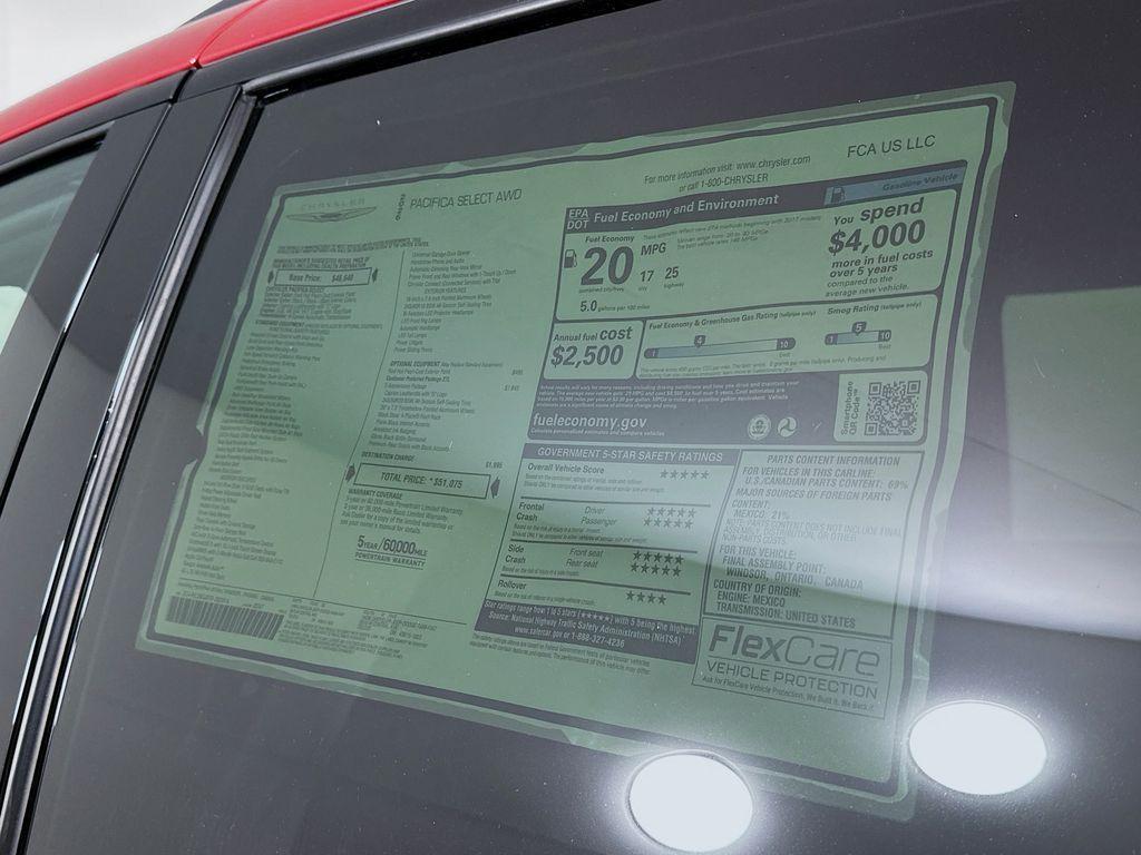 new 2026 Chrysler Pacifica car, priced at $46,931