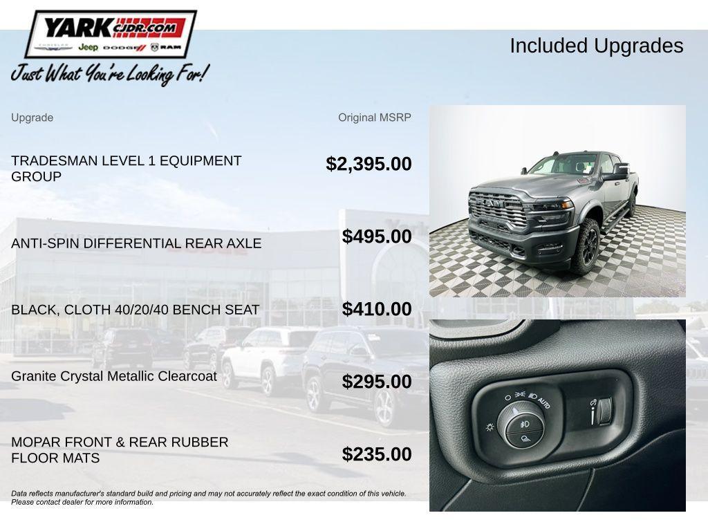 new 2026 Ram 2500 car, priced at $53,684