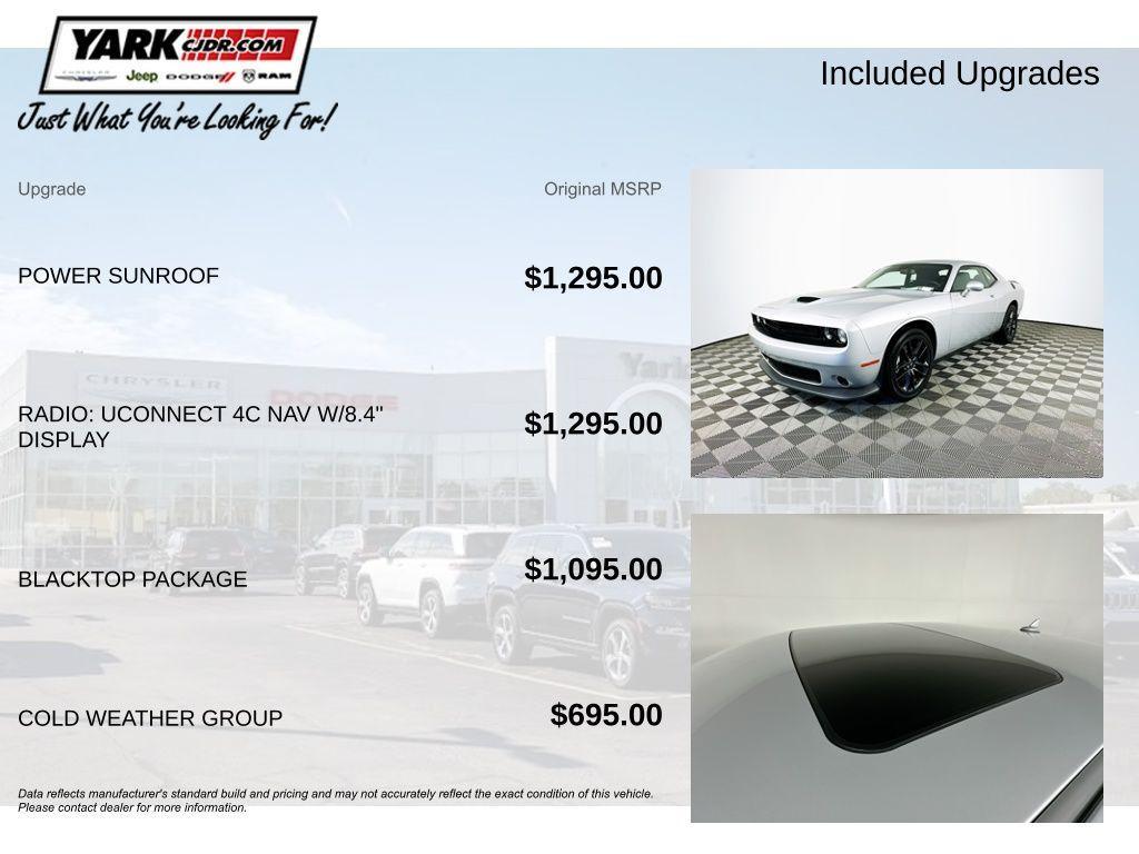 used 2023 Dodge Challenger car, priced at $30,799