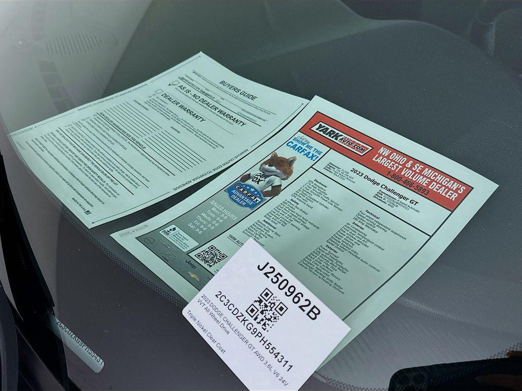 used 2023 Dodge Challenger car, priced at $30,799