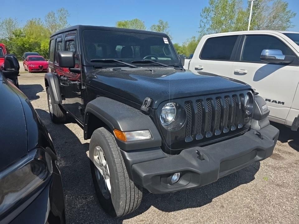 used 2022 Jeep Wrangler Unlimited car, priced at $23,900