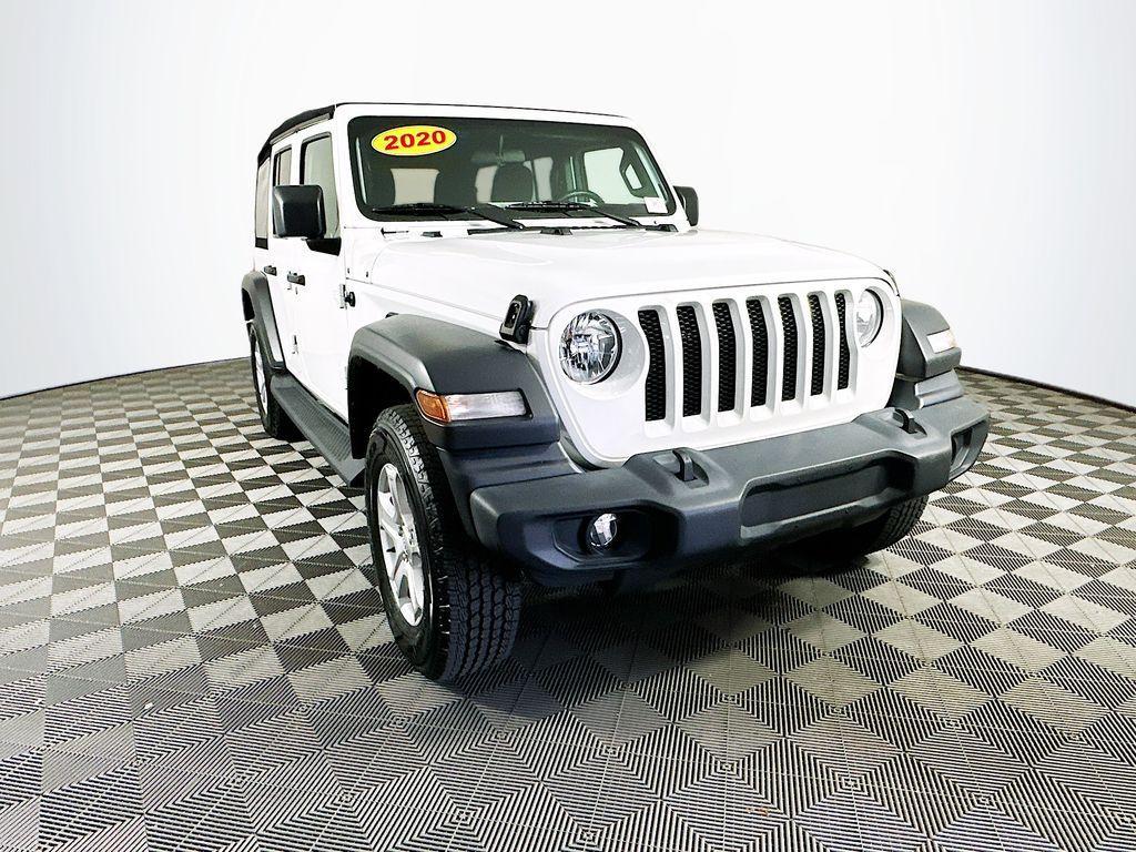 used 2020 Jeep Wrangler Unlimited car, priced at $22,991