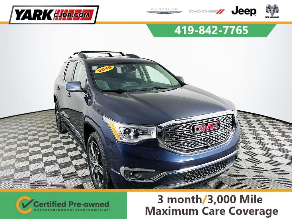 used 2019 GMC Acadia car, priced at $20,909