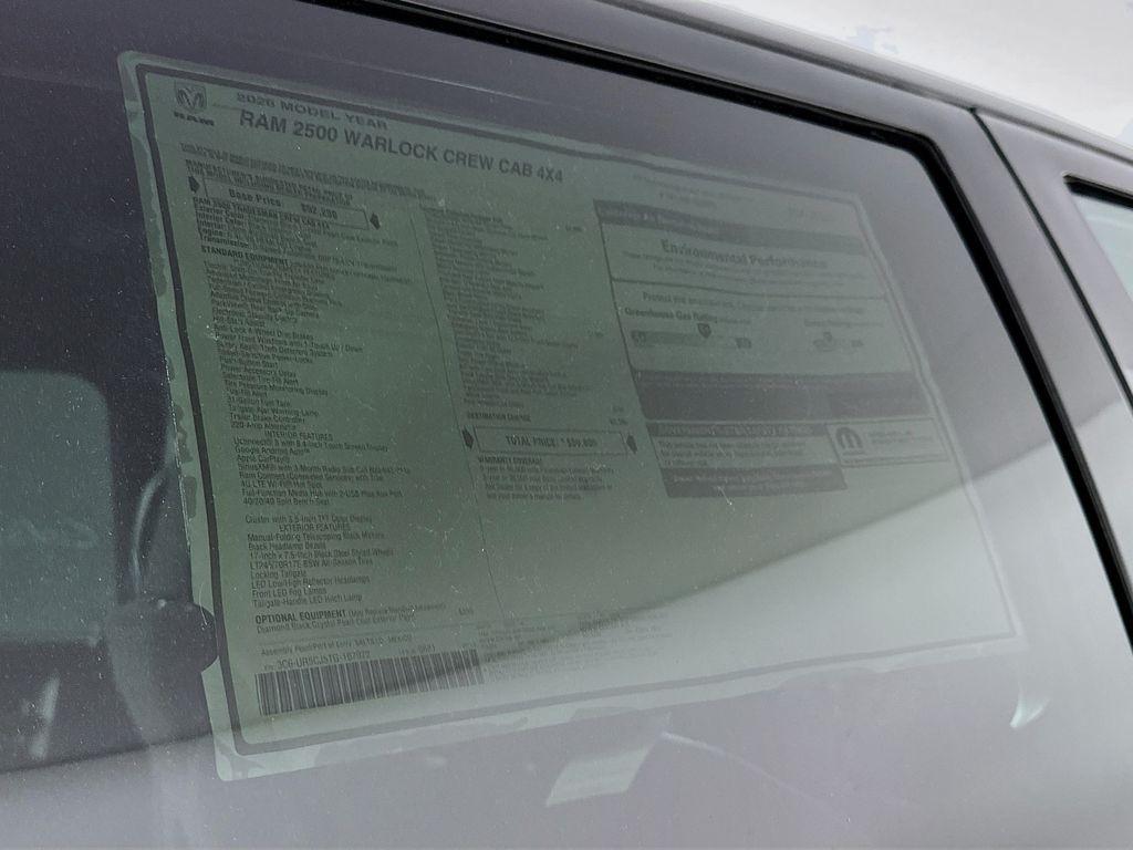 new 2026 Ram 2500 car, priced at $48,995