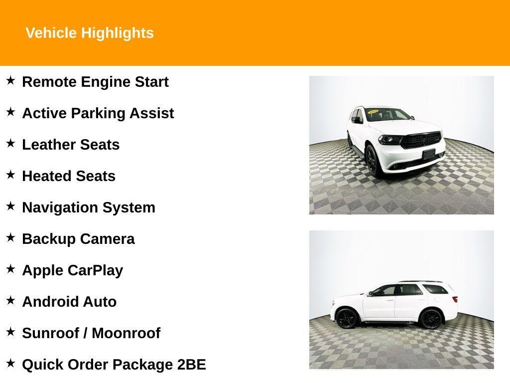 used 2018 Dodge Durango car, priced at $16,701