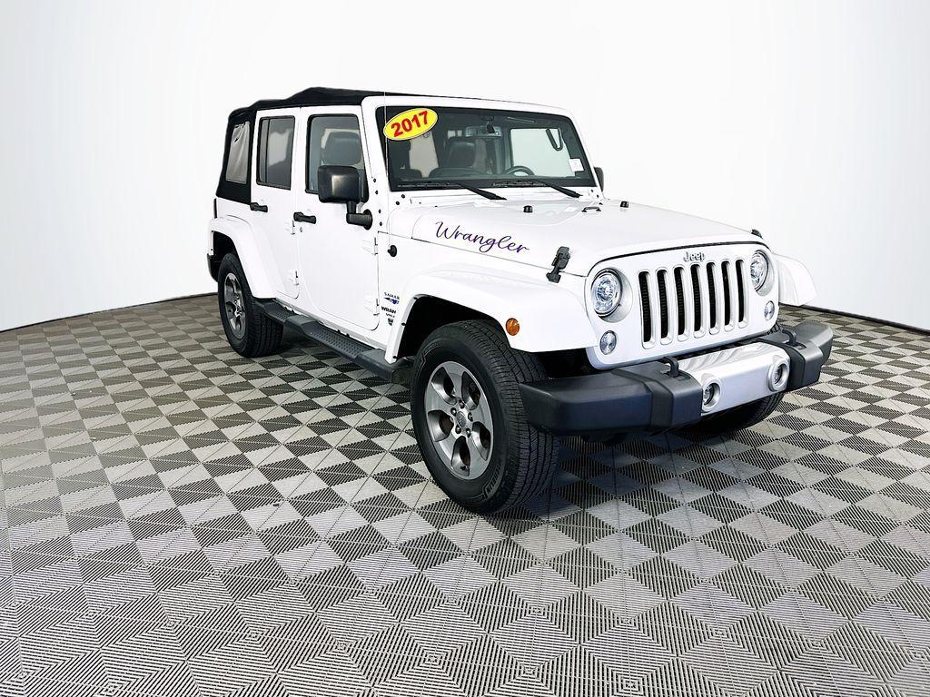 used 2017 Jeep Wrangler Unlimited car, priced at $20,994