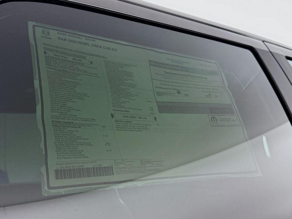 new 2026 Ram 2500 car, priced at $84,236