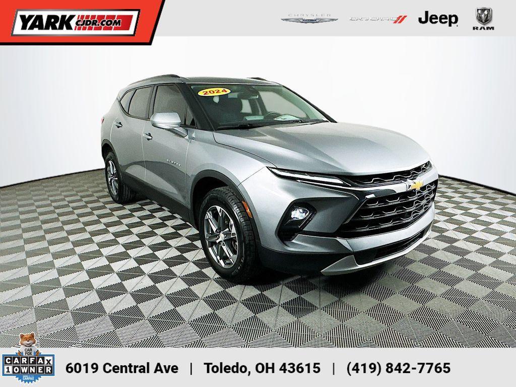 used 2024 Chevrolet Blazer car, priced at $23,455