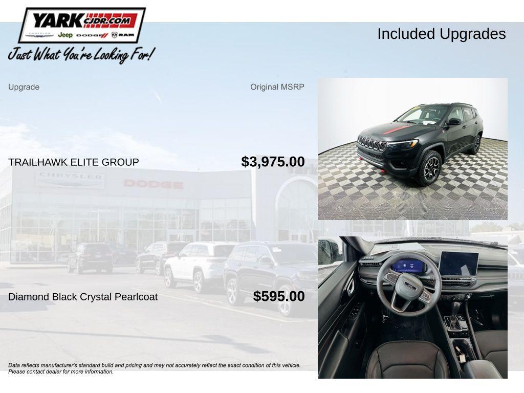 used 2025 Jeep Compass car, priced at $23,975