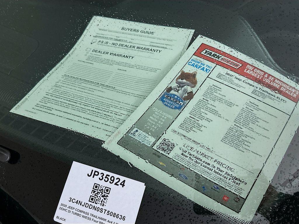 used 2025 Jeep Compass car, priced at $23,975